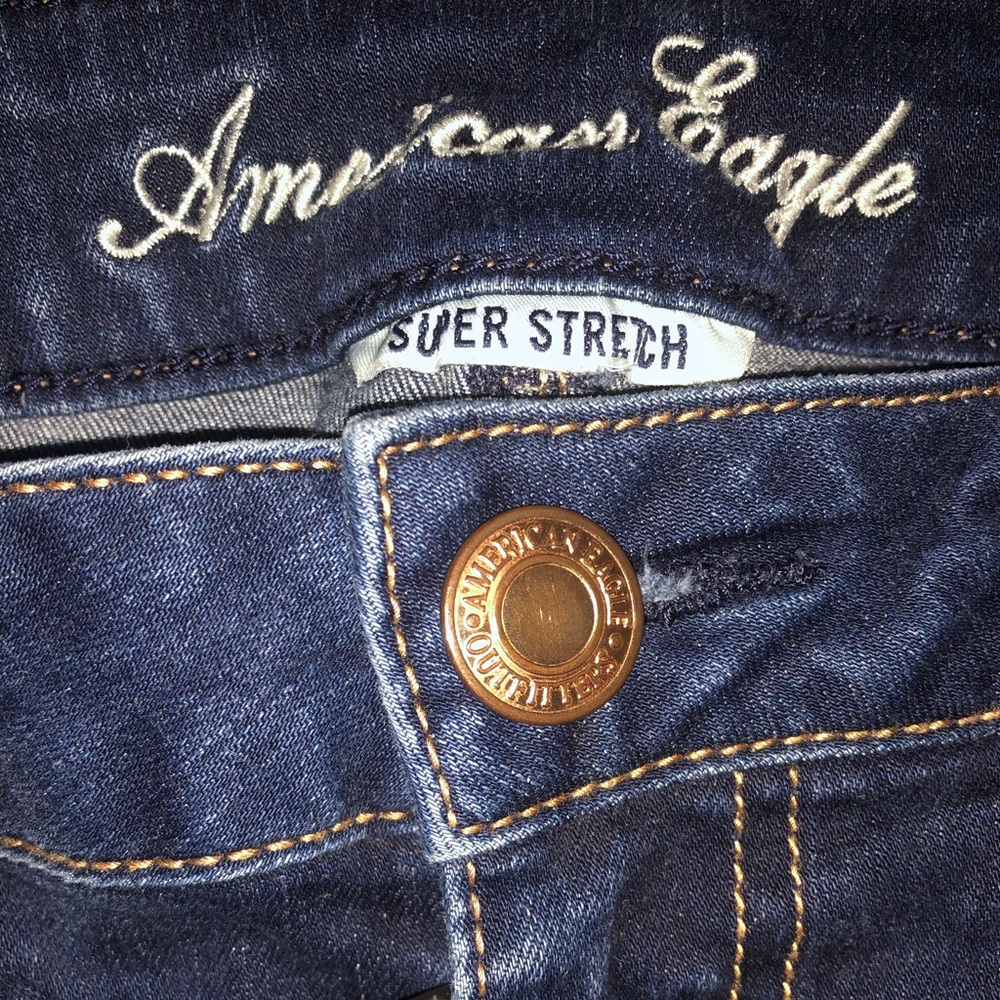 AE Dark Wash Skinny Jeans